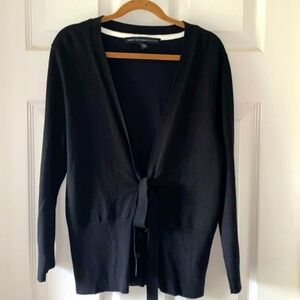 White House Black Market, Small, Black Cardigan